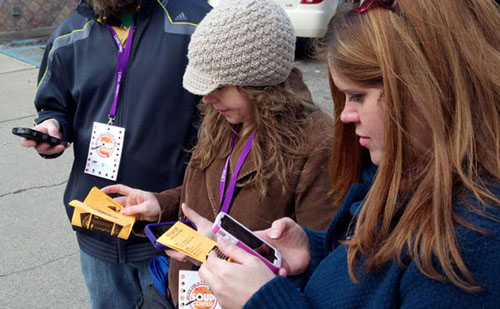 text message voting at an event