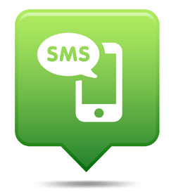 text message marketing icon